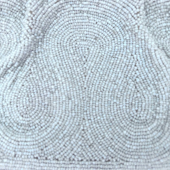 💥1940’s💥Miranda Made in Japan Beautiful Antique Beaded Closet Kept Kiss Clutch - Picture 5 of 12